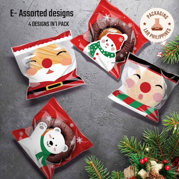 100pcs Christmas Cookie Pouch