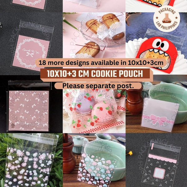 Resealable Cookie Pouch / Transparent OPP Cookie Plastic