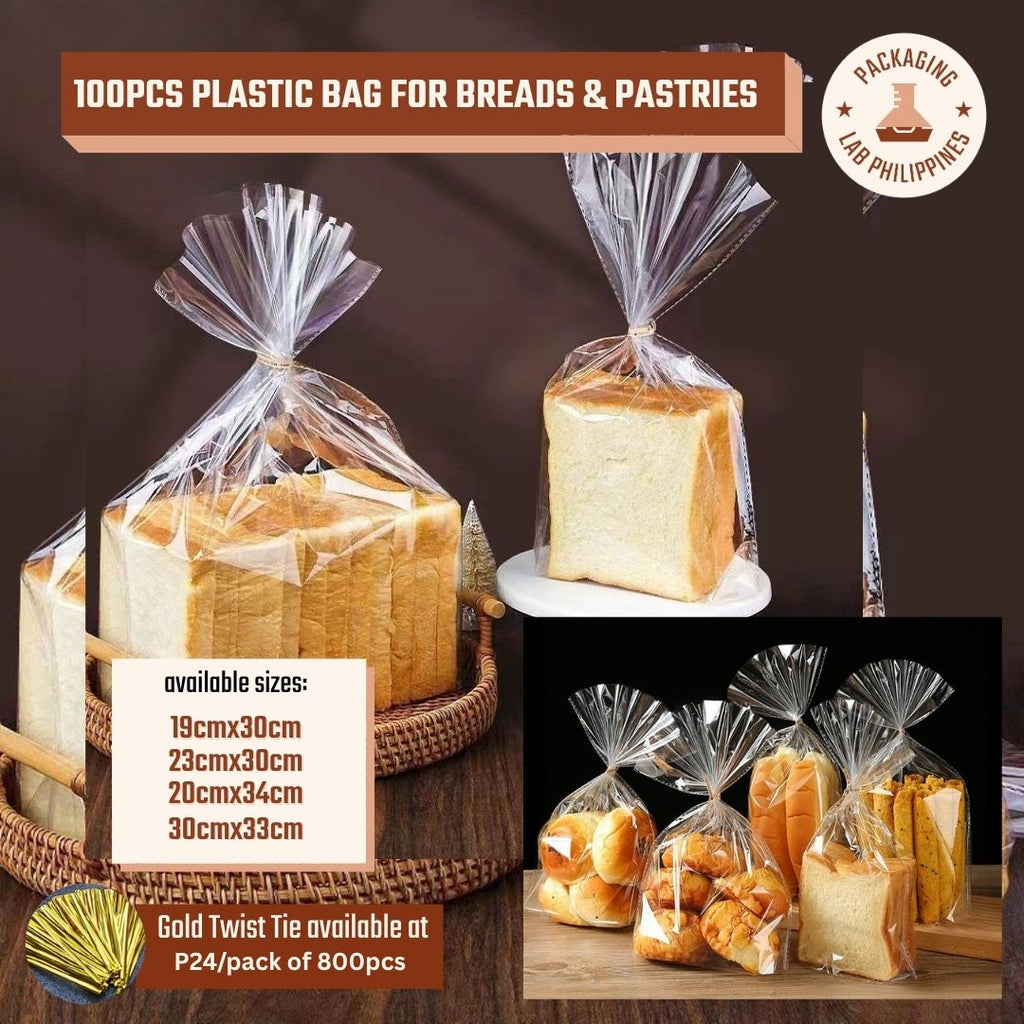 Clear Plastic OPP Bag for Breads and Pastries – Packaging Lab Philippines