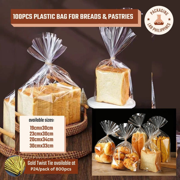 Clear Plastic OPP Bag for Breads and Pastries