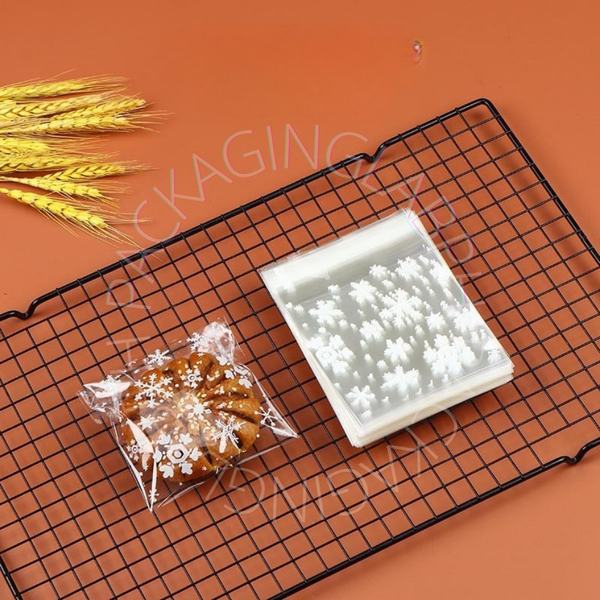 Resealable Cookie Pouch / Transparent OPP Cookie Plastic