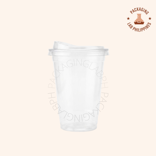 Elegant PET Plastic Cup / Cold Drinks Cup (12/16/18/24oz) (Thick)