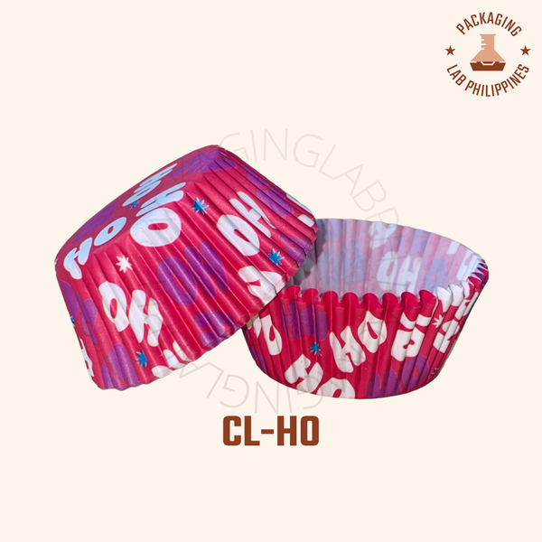Christmas Design Cupcake Liner / Tulip Liner