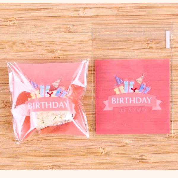 Resealable Cookie Pouch / Transparent OPP Cookie Plastic