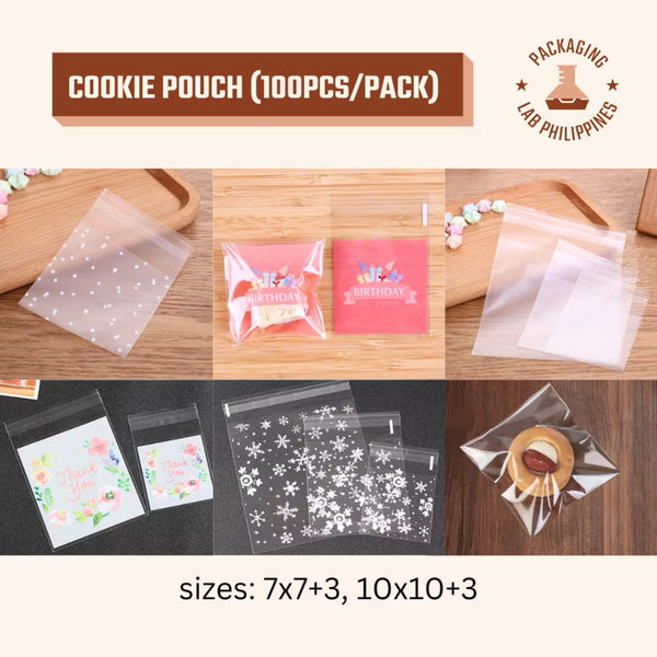 Resealable Cookie Pouch / Transparent OPP Cookie Plastic