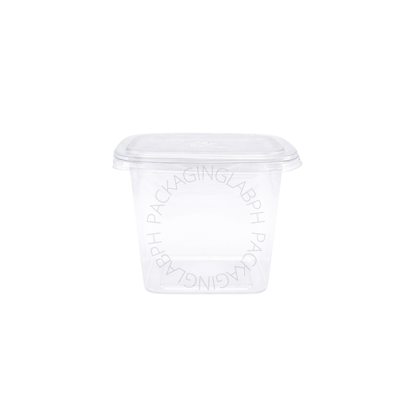Square Deli with Flat Lid (Version 2)