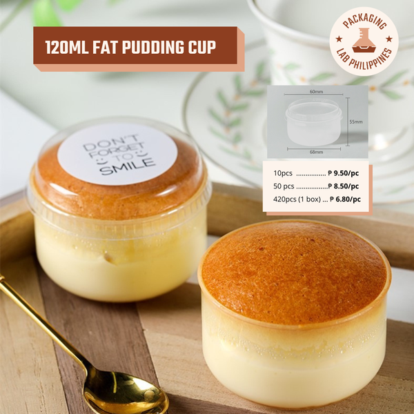 120ml Fat Pudding Cup