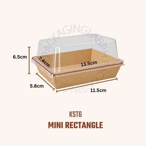White / Kraft Sushi Tray ( 6 sizes)