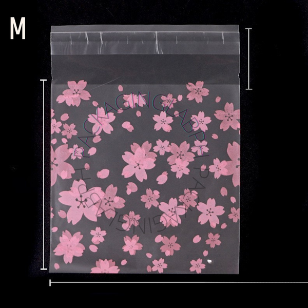 10x10cm Resealable Cookie Pouch / OPP Plastic Pouch with Design (18 Designs)