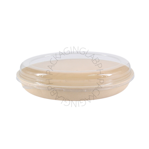 850ml Wide Oval Bowl with Clear Lid