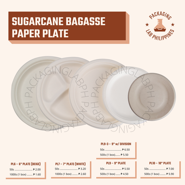 Sugarcane Bagasse Paper Plate