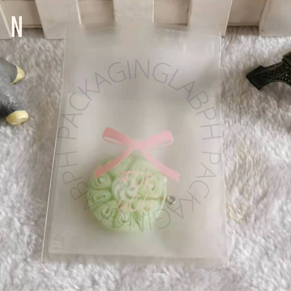 10x10cm Resealable Cookie Pouch / OPP Plastic Pouch with Design (18 Designs)