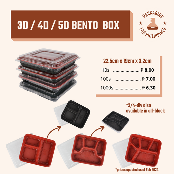 3D/4D/5D Bento Meal Box