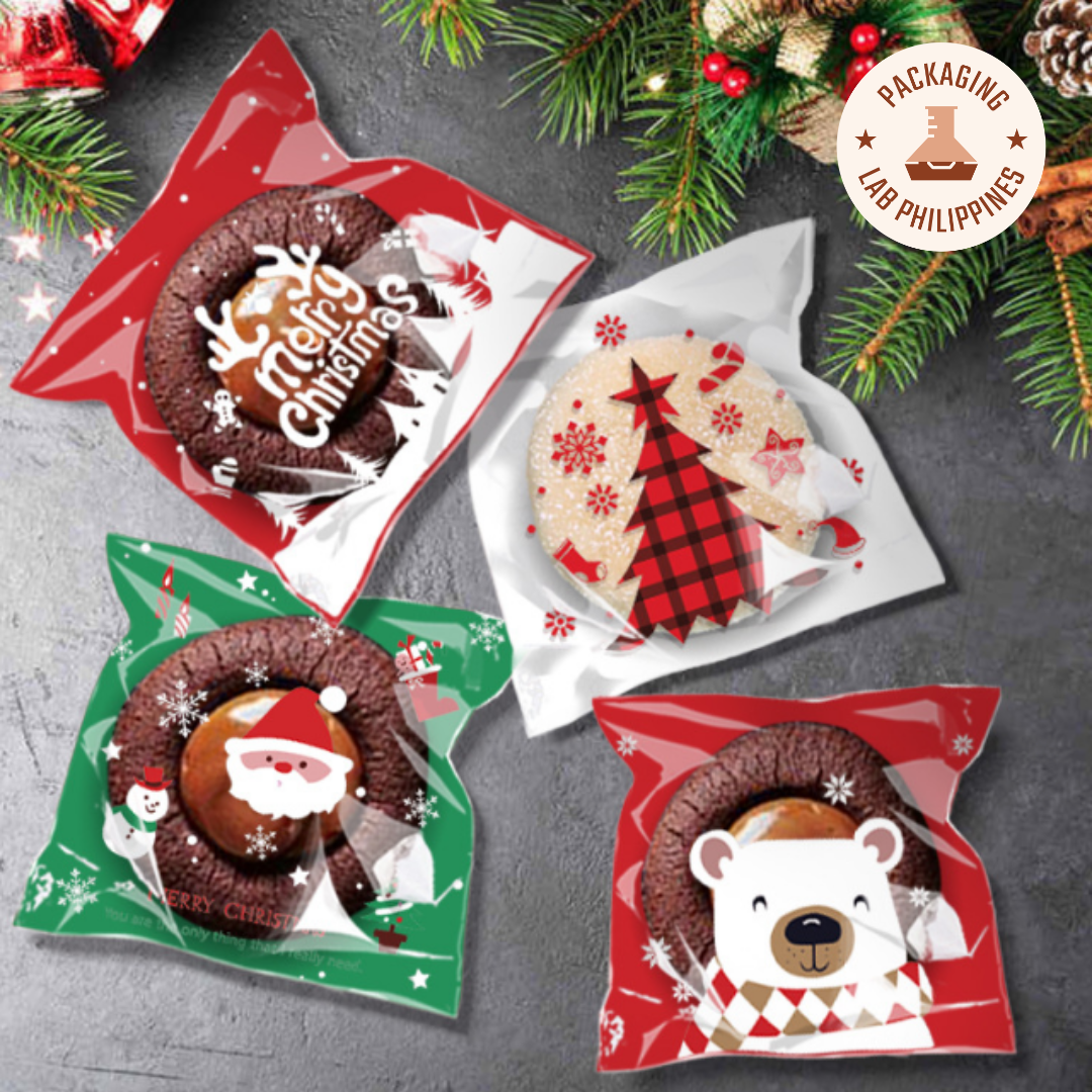 100pcs Christmas Cookie Pouch