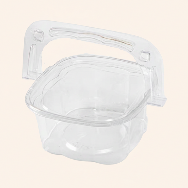 Square Deli Container with Handle