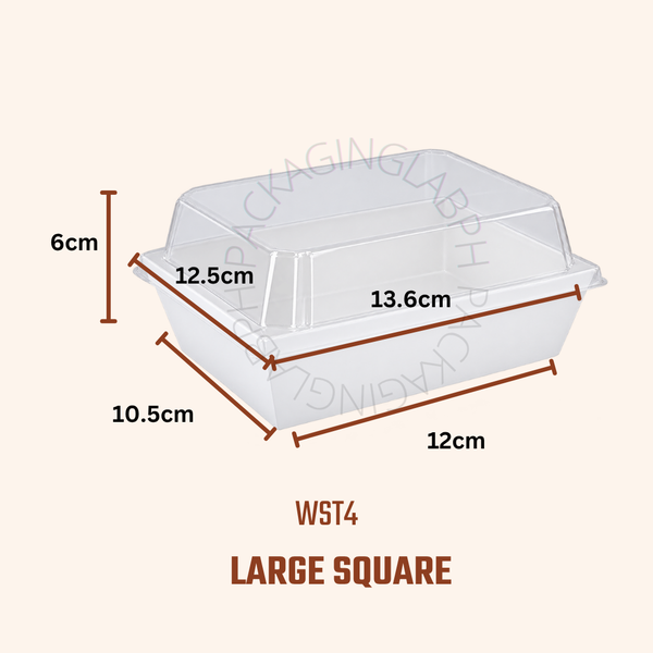 White / Kraft Sushi Tray ( 6 sizes)