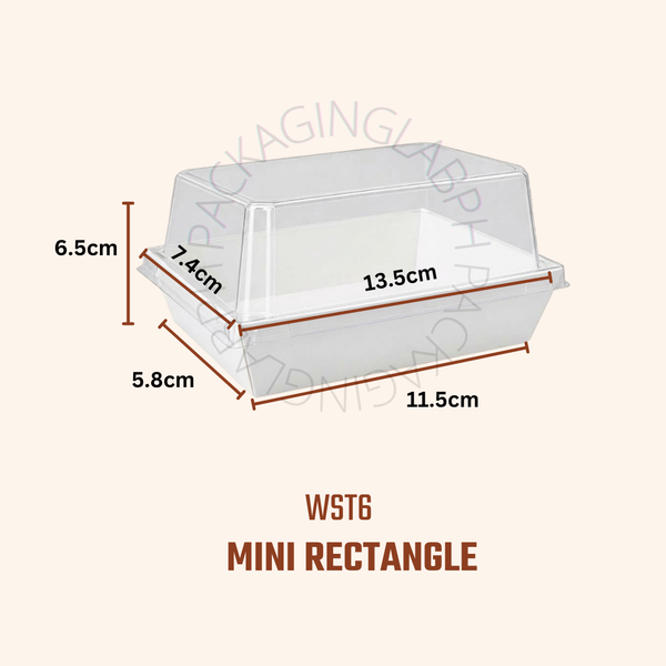 White / Kraft Sushi Tray ( 6 sizes)