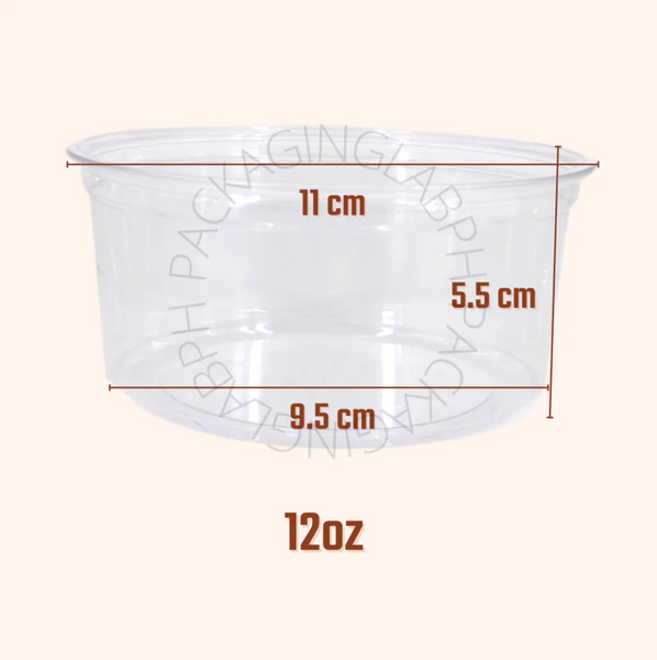 Clear PET Plastic Bowl