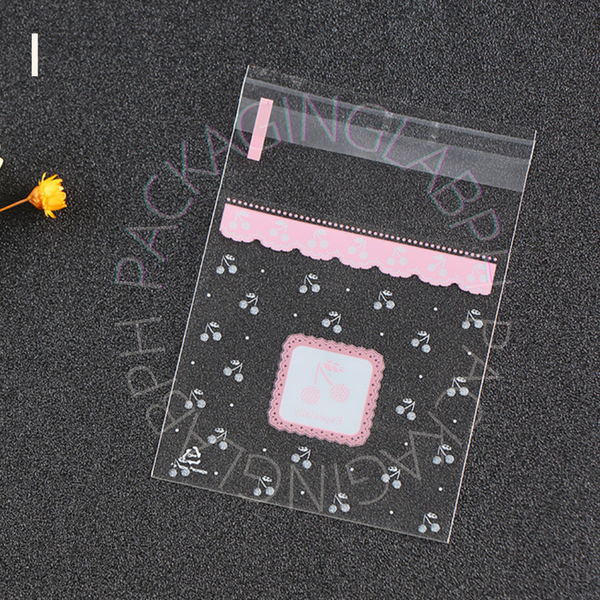 10x10cm Resealable Cookie Pouch / OPP Plastic Pouch with Design (18 Designs)