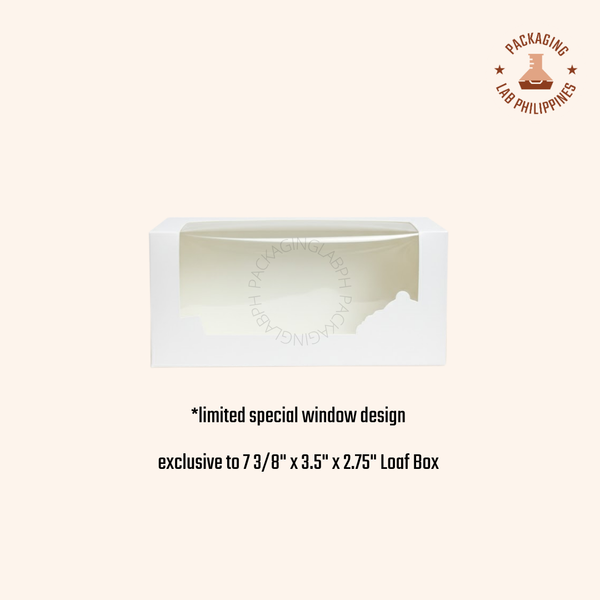 Small/ Medium Loaf Box Pastry Box by Opal Box