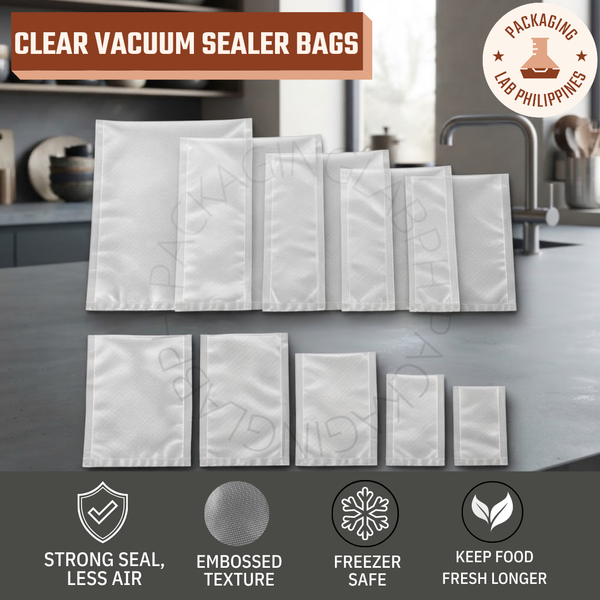 Clear Vacuum Sealer Bags