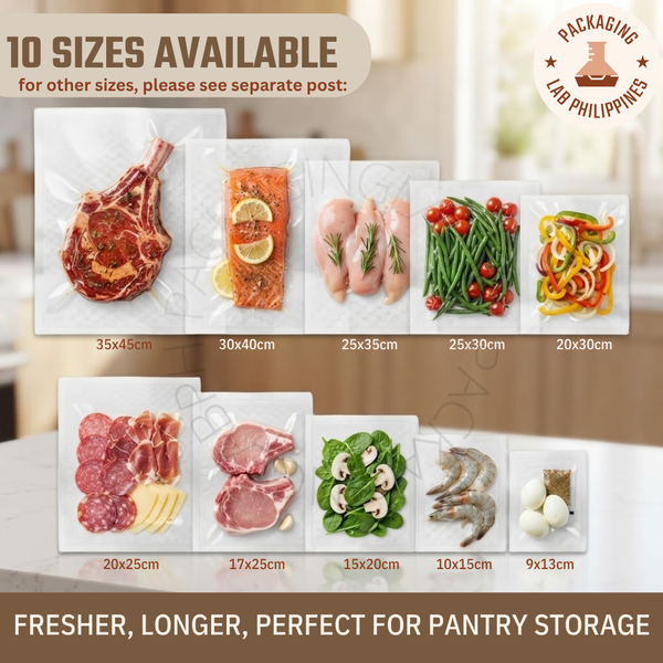 Clear Vacuum Sealer Bags