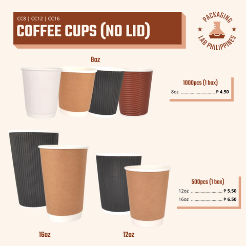 Coffee Cups (cups only)