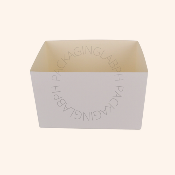 Plain Eggdrop Box Egg Sandwich Box in KRAFT and WHITE