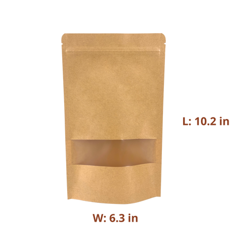 Stand Up Pouch with Window #3
