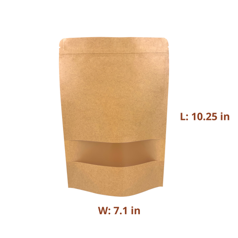Stand Up Pouch with Window #4