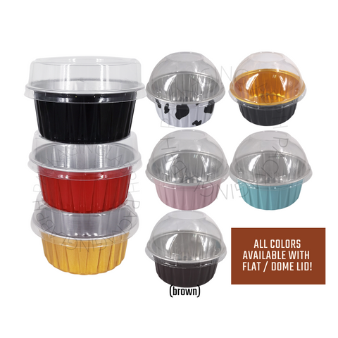 125ml Colored Aluminum Cup (8 Colors)