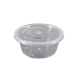 280ml Clear Round Microwaveable Bowl