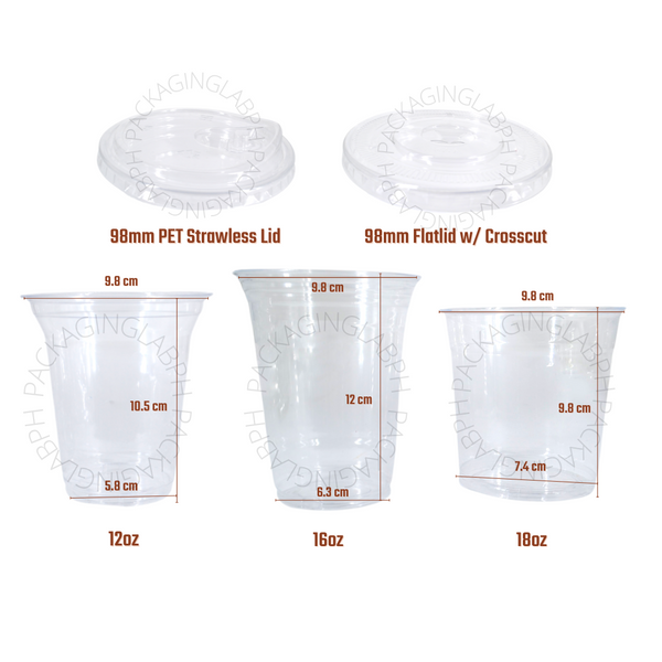 Elegant PET Plastic Cup / Cold Drinks Cup