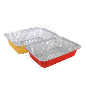 Colored Aluminum Pan 255 with Lid