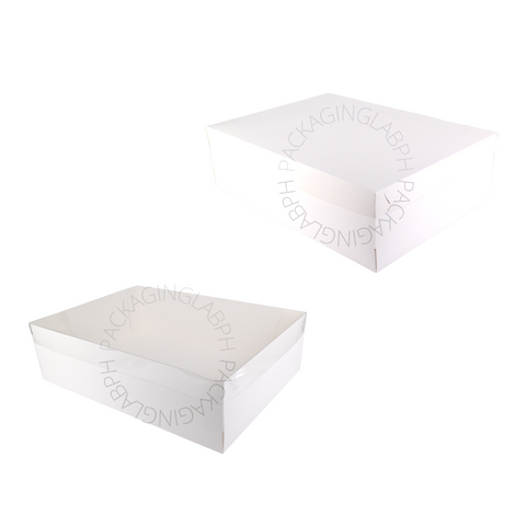 White Rectangle Cake Box 10x14x4