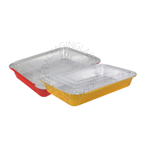 Colored Aluminum Pan 315 with Lid