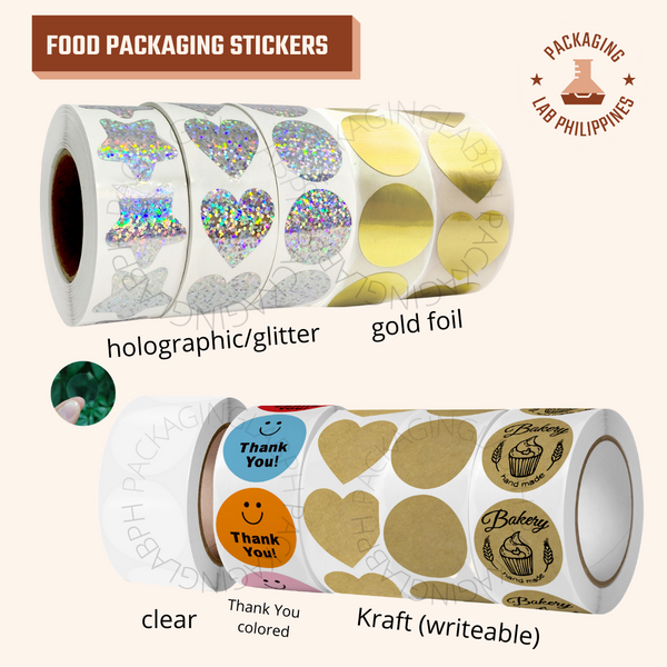 Kraft Label Tag Label Stickers (WRITEABLE)