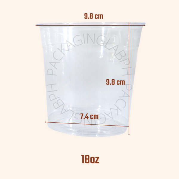 Elegant PET Plastic Cup / Cold Drinks Cup