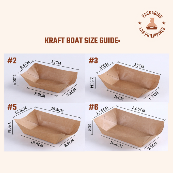 Kraft Boat Snack Tray