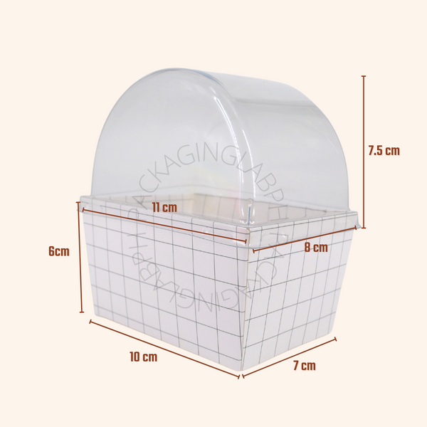 Eggdrop Sandwich Box with lid - Available in 3 designs