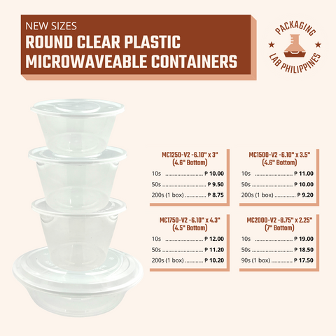 Microwavable Container Sample Plastic Microwaveables – Packaging Lab Philippines