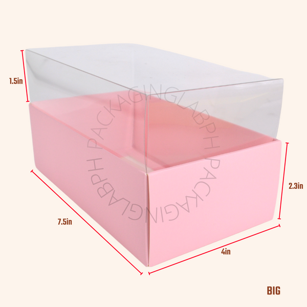 Dessert Box with Acetate Lid