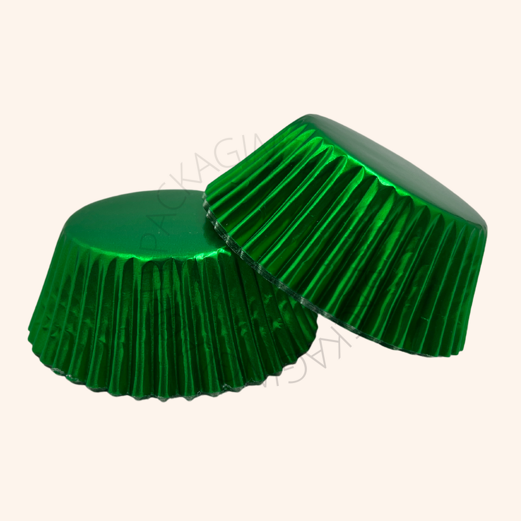 Green sales cupcake liners