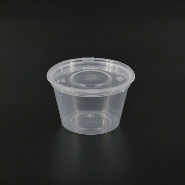 Square and Round Hinged Sauce Cups