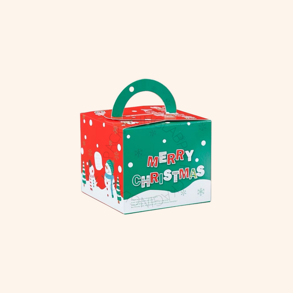 Christmas Mini Gift Box with Handle