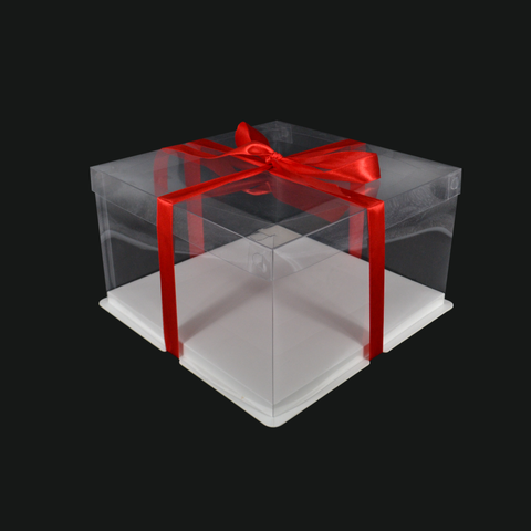 Premium Clear Cake Box for 10" Cakes (1,2,3 layers)