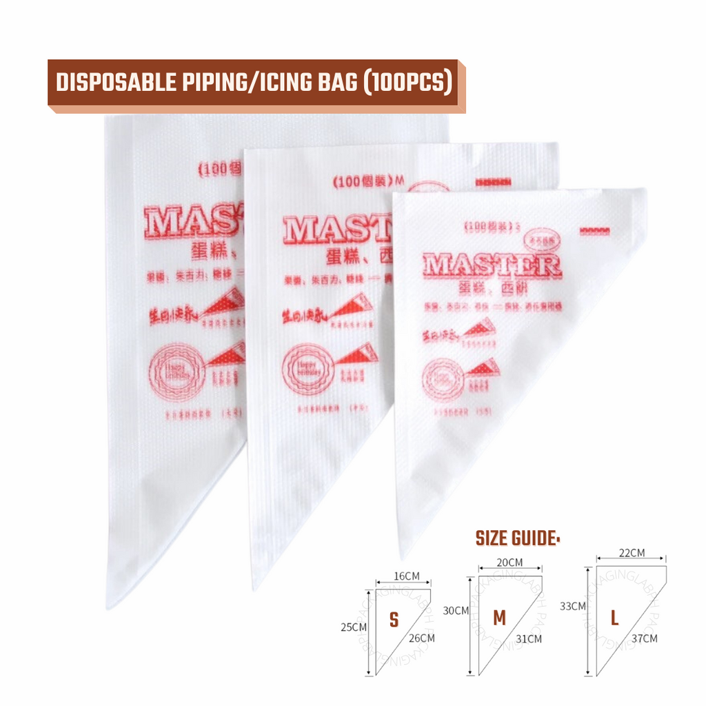 Disposable Plastic Icing Bag Piping Bag Packaging Lab Philippines