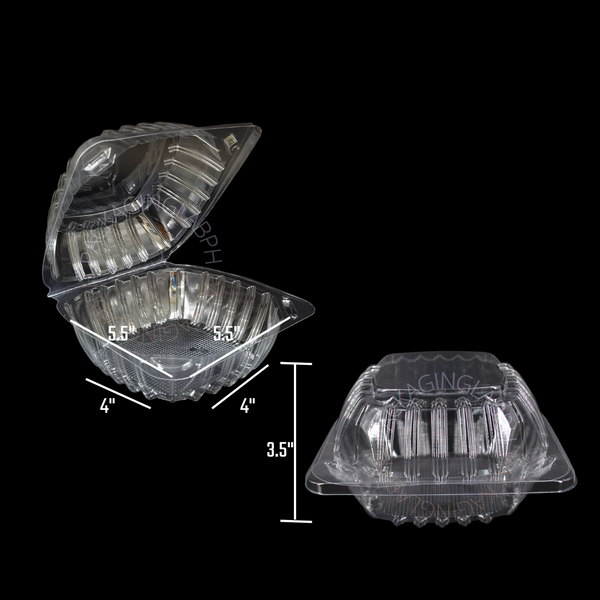 Burger Plastic Clamshell (C14)