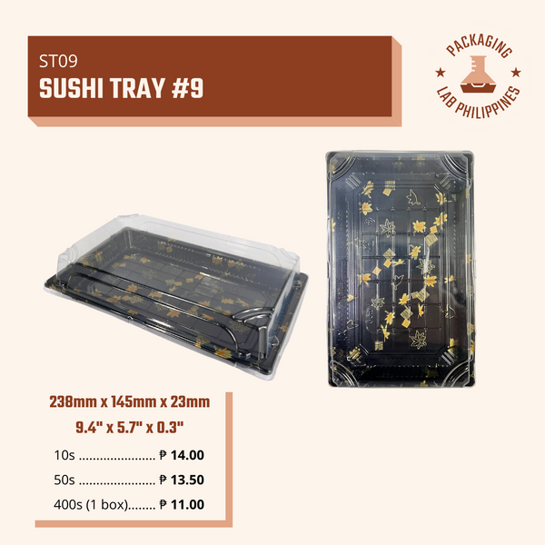 Rectangle Sushi Trays (8 sizes)