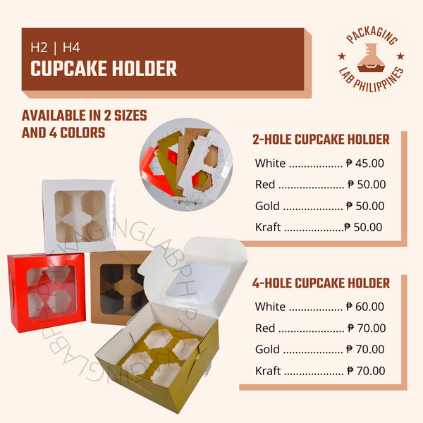 2 / 4-Hole Cupcake Holder